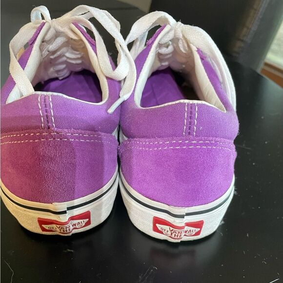 Vans Old Skool Vulcanized Purple Suede Canvas Shoes sneakers UNISEX W 7.5 M 6 - Picture 4 of 9